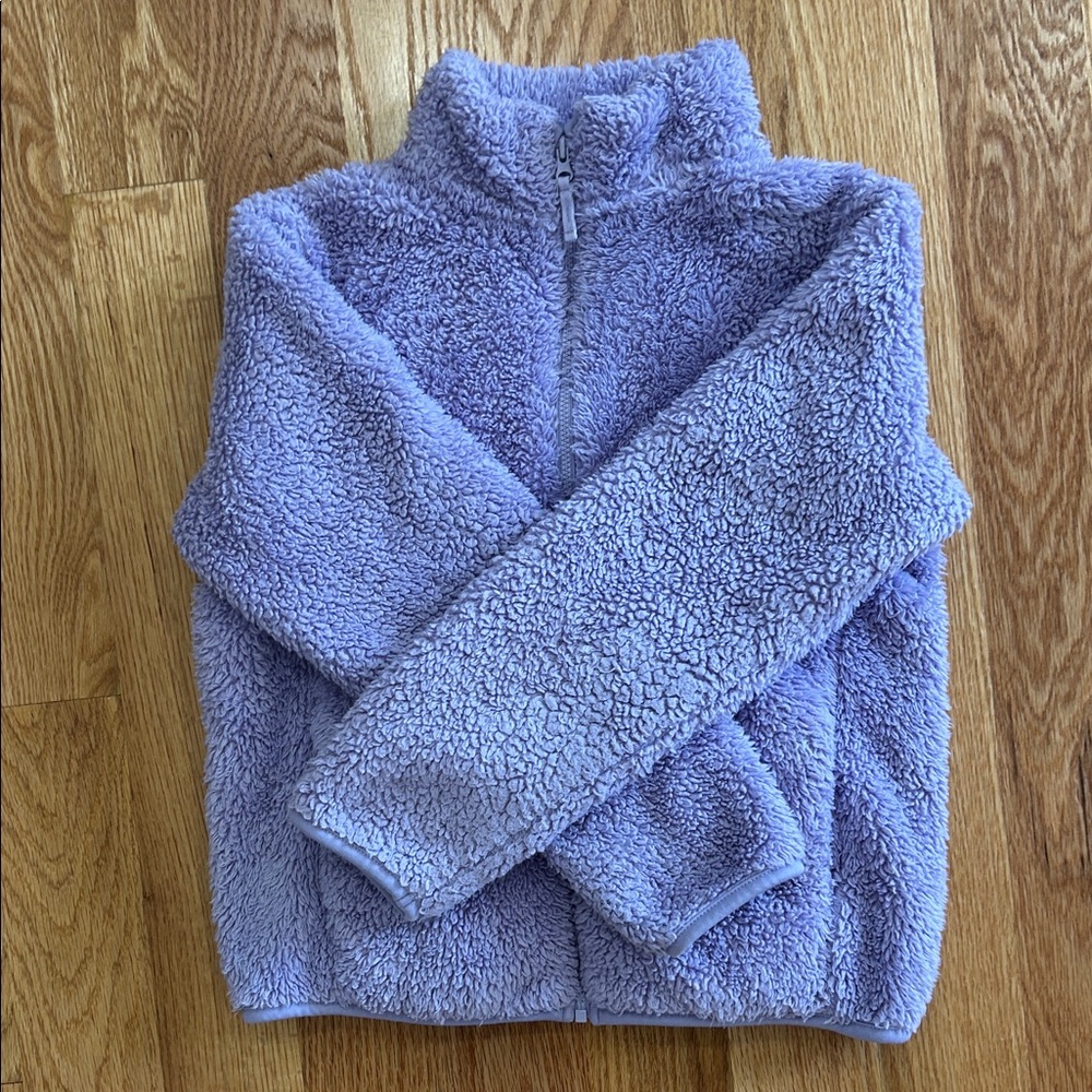 Uniqlo Kids Lavender Fleece Jacket